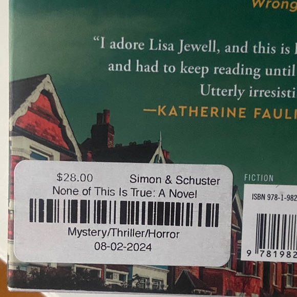 None of this is True by Lisa Jewell - Picture 3 of 5